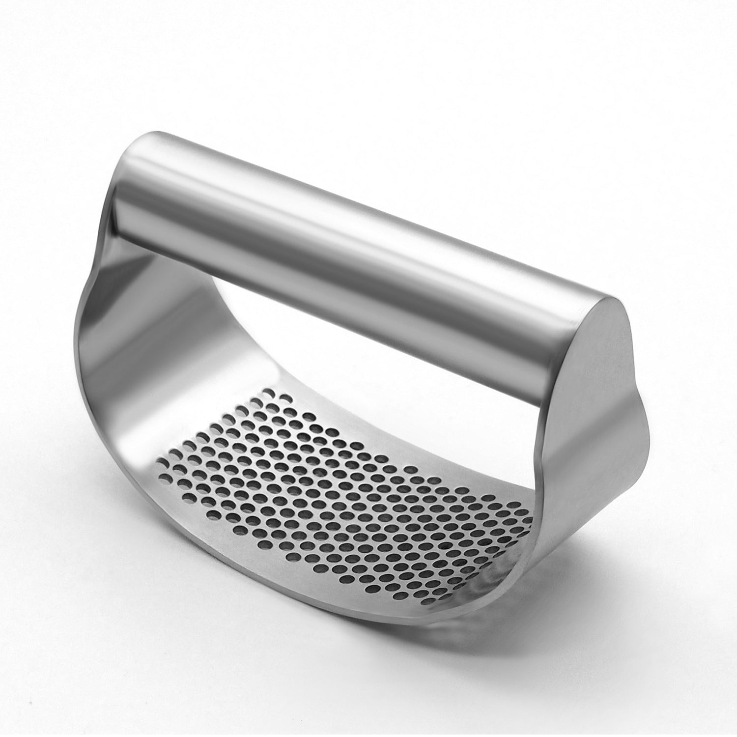 Stainless Steel Garlic Press Crusher