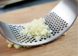 Stainless Steel Garlic Press Crusher