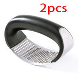 Stainless Steel Garlic Press Crusher