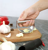 Stainless Steel Garlic Press Crusher